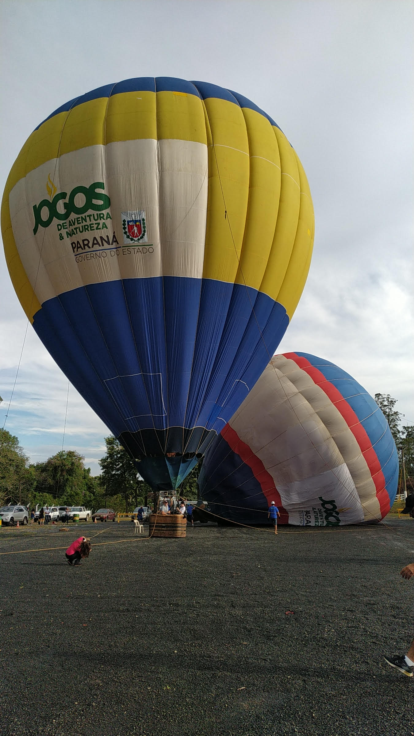 Abertura oficial dos Jogos de Aventura da Natureza do Paraná em Ribeirão Claro